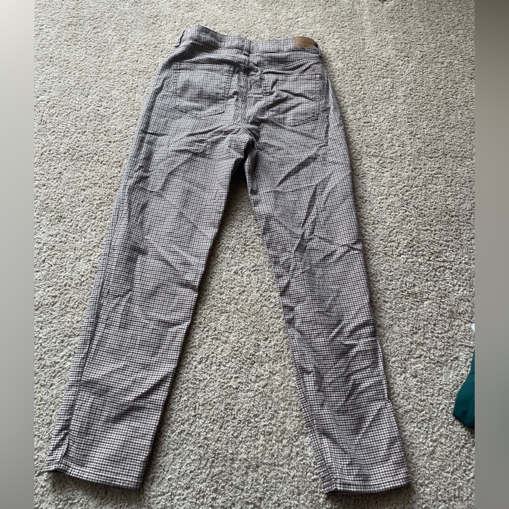 Houndstooth stretchy pants from American eagle